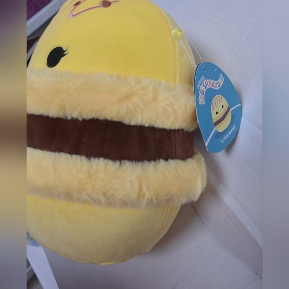 Squishmallows Visconti 12in plush- NWT- thin ink stains on bottom - Picture 2 of 3